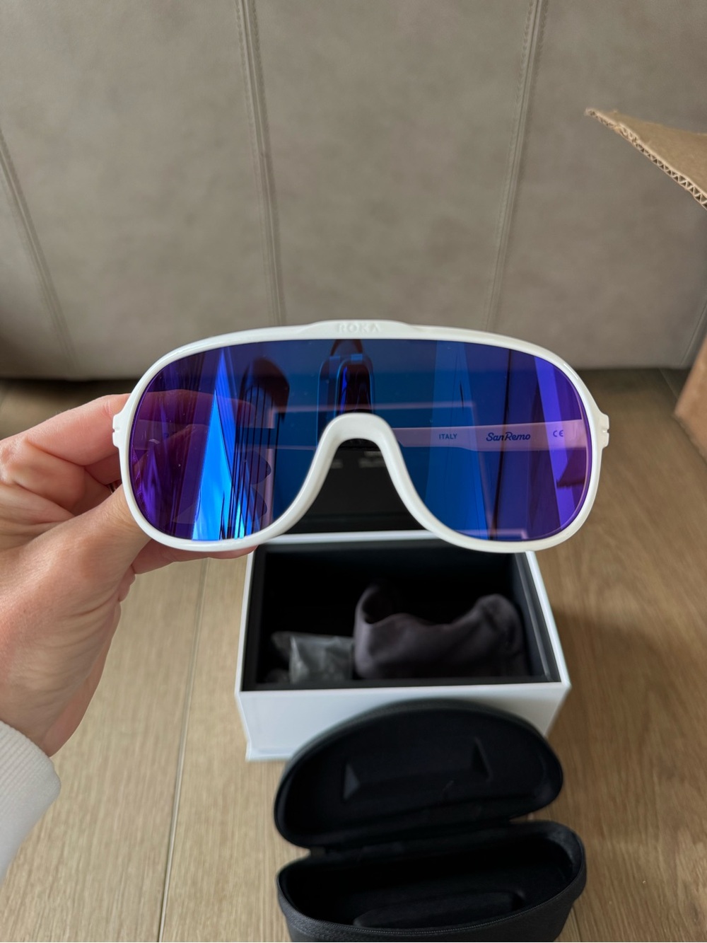 NWT Roka San Remo Sunglasses - White Frame - Picture 8 of 10